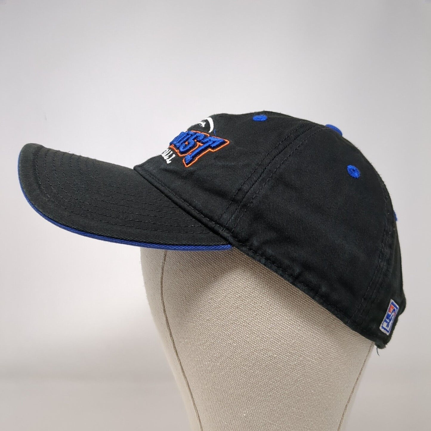 Optimist Football Slideback Hat Black OSFM Embroidered The Game