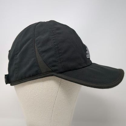 Adidas Baseball Cap Black One Size Climalite Performance Running Slideback Hat
