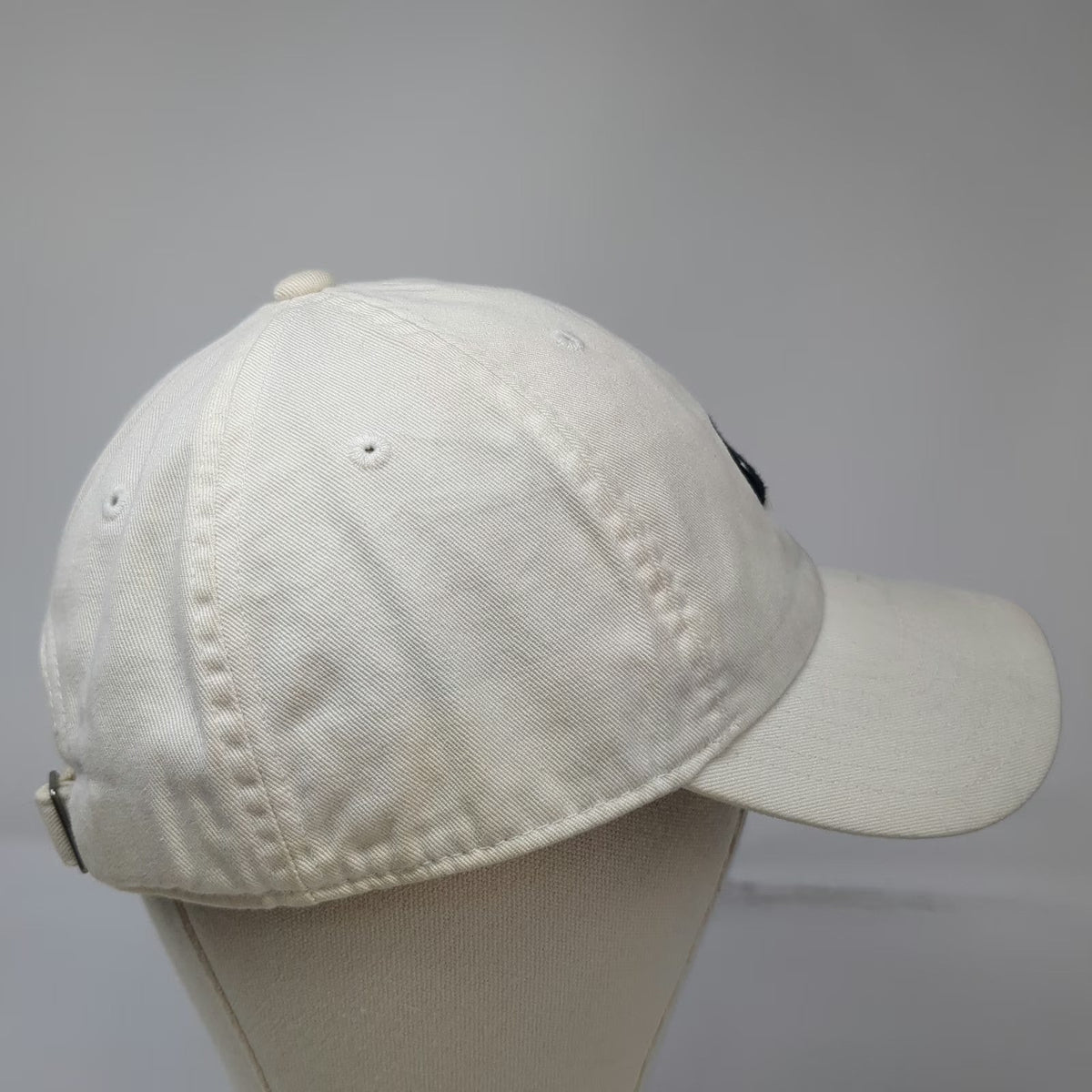 Nike Baseball Cap White One Size Heritage86 Slideback Adjustable Swoosh Hat