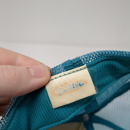 Sector 9 Snapback Rope Trucker Hat Blue One Size Mesh Back Adjustable