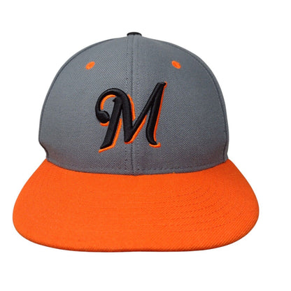 Letter M Fitted Hat Multi 7 1/4 Embroidered Colorblock Richardson Surge