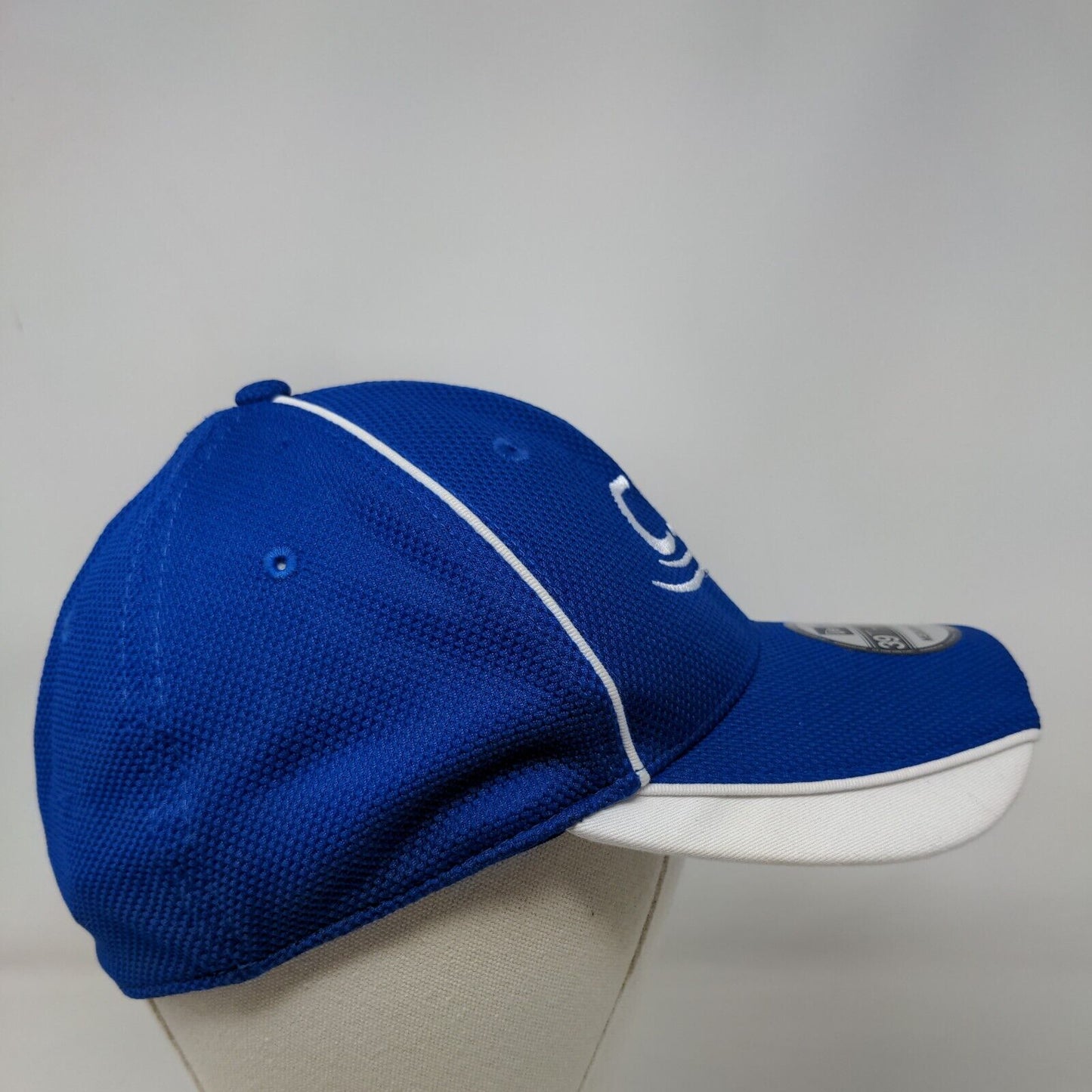 CSG Fitted Hat Blue Medium-Large Embroidered 6 Panel New Era 39Thirty