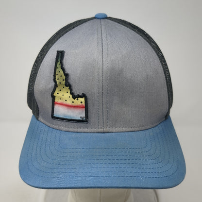 Idaho Snapback Trucker Hat Multicolor OS Adjustable Mesh Back Pacific Headwear