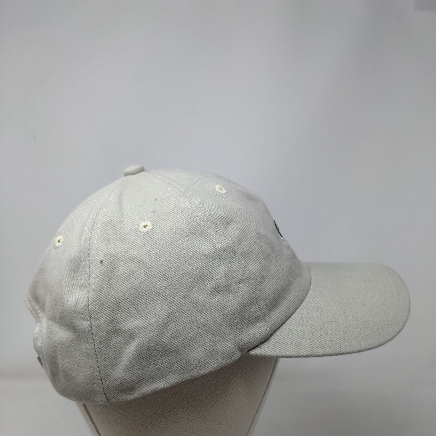 New Orleans Saints Strapback Hat Tan OSFA Adjustable Embroidered 6 Panel NFL