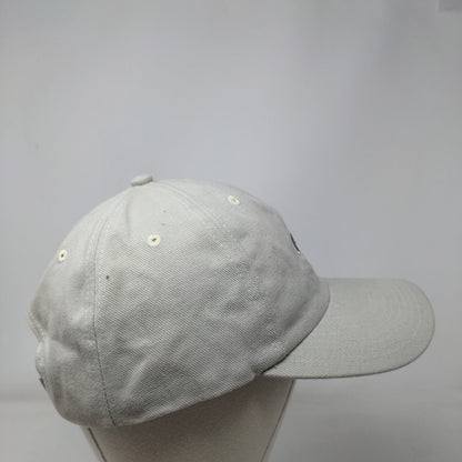 New Orleans Saints Strapback Hat Tan OSFA Adjustable Embroidered 6 Panel NFL