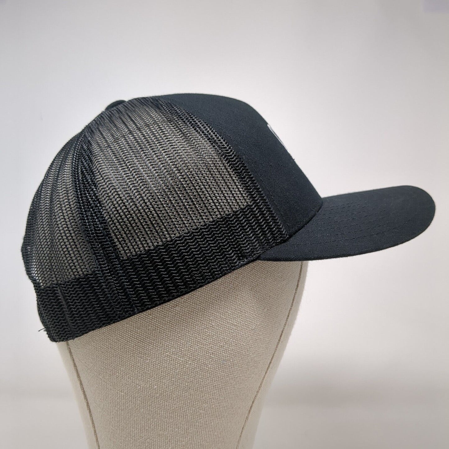 CS Cedar And Sage Snapback Trucker Hat Black OSFA The Classics Yupoong