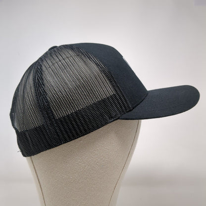 CS Cedar And Sage Snapback Trucker Hat Black OSFA The Classics Yupoong