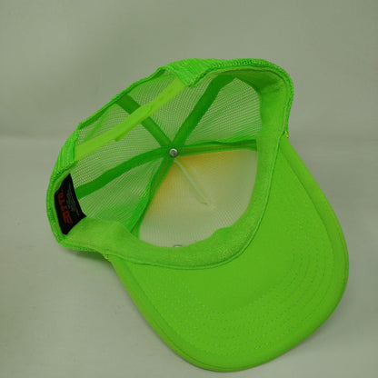 Alturas Homes Snapback Trucker Hat Green OSFM Adjustable Mesh Back Rope Otto
