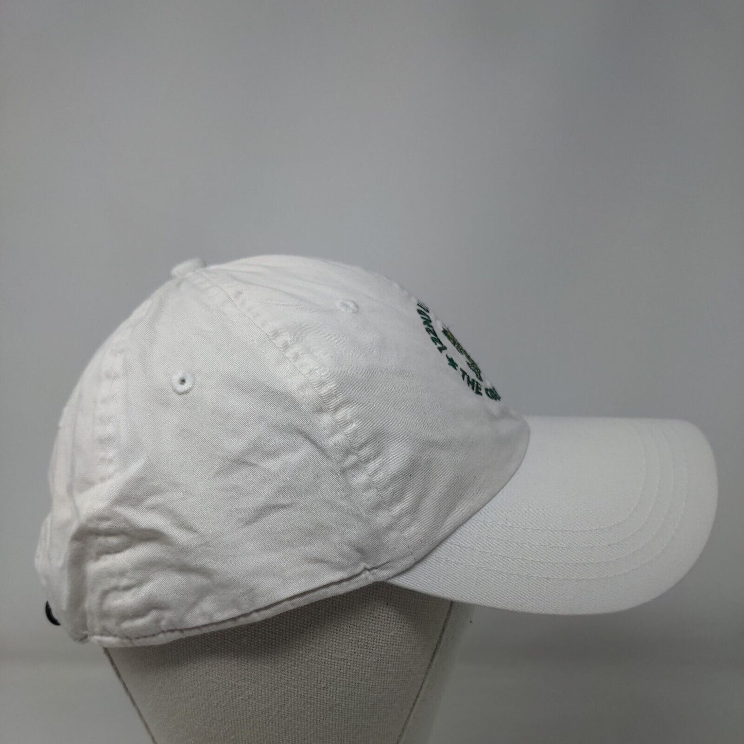 122nd US Open The Country Club Strapback Hat White One Size USGA Member