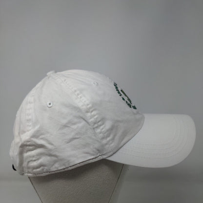 122nd US Open The Country Club Strapback Hat White One Size USGA Member