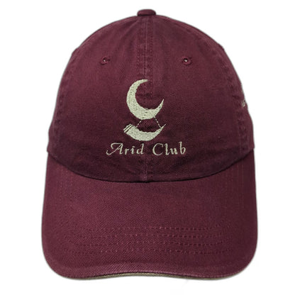 Port Authority Arid Club Kingfish Cup Red Baseball Cap Hat One Size 2004 Logo