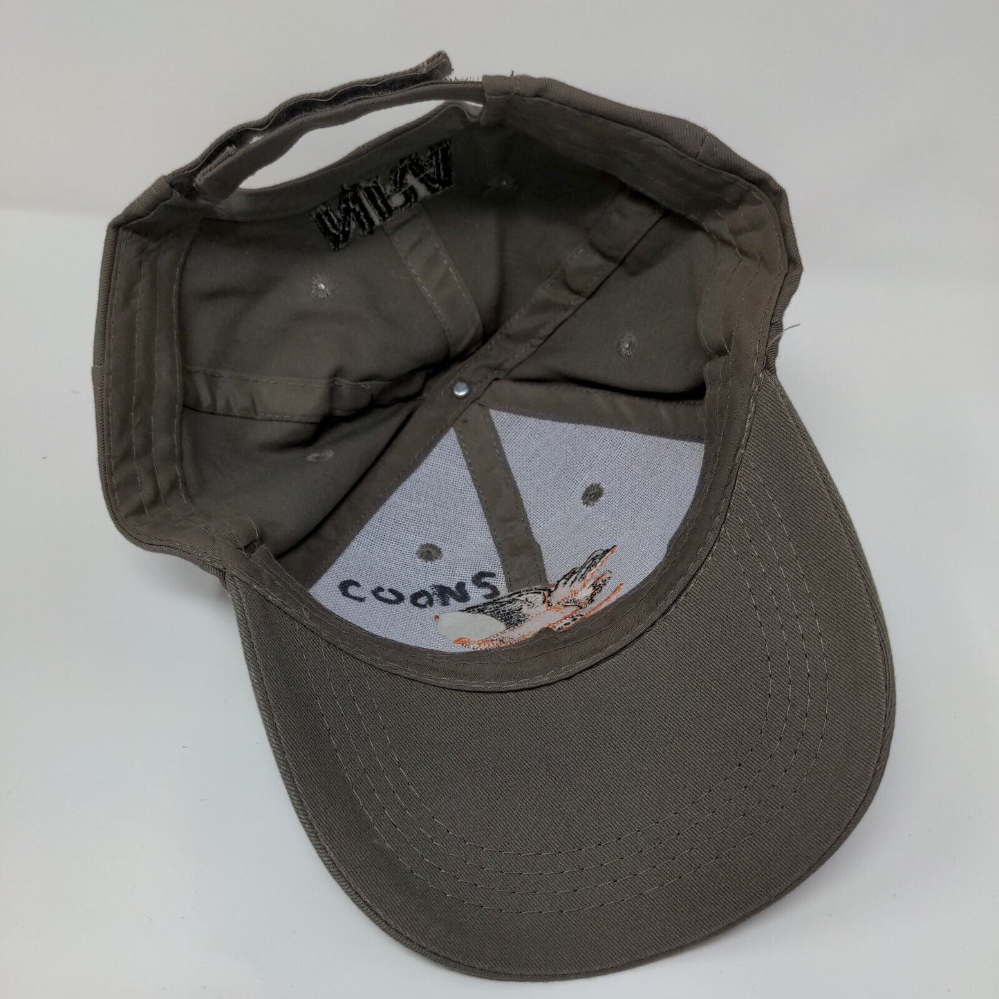 NRA Eagle Strapback Hat Brown One Size Adjustable Embroidered 6 Panel