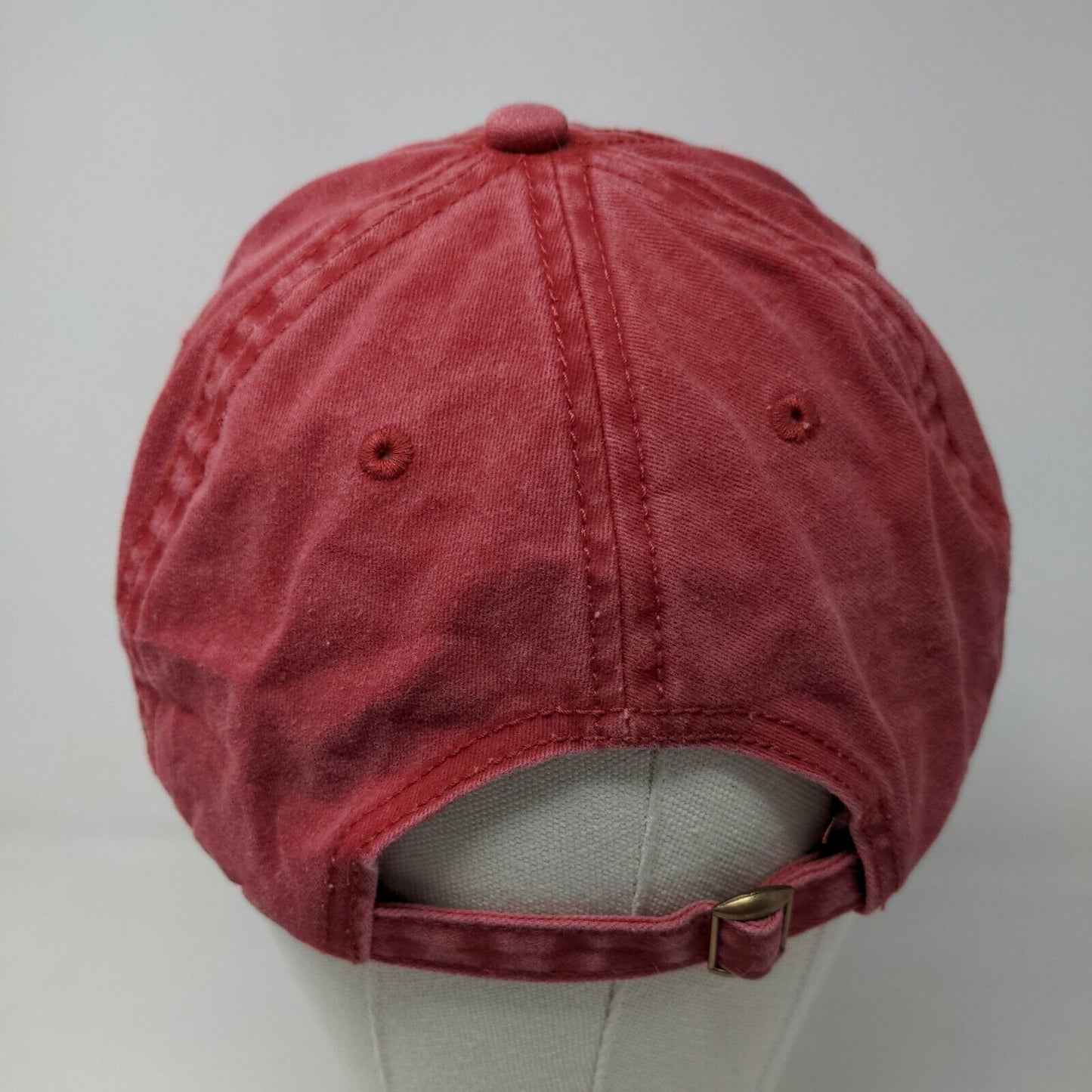 Unbranded Men's Slideback Hat Red Size OSFM Adjustable Blank