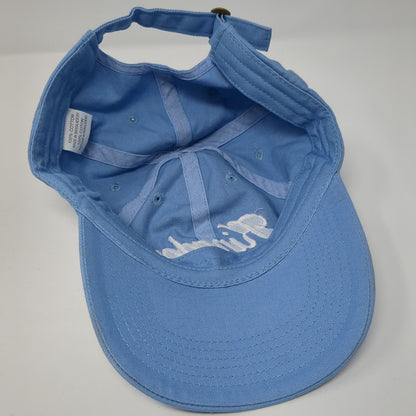 Kingdom Slideback Hat Blue One Size Adjustable Embroidered 6 Panel
