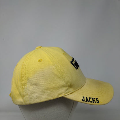 NAU Jacks Strapback Hat Yellow OSFA Adjustable Embroidered Russell
