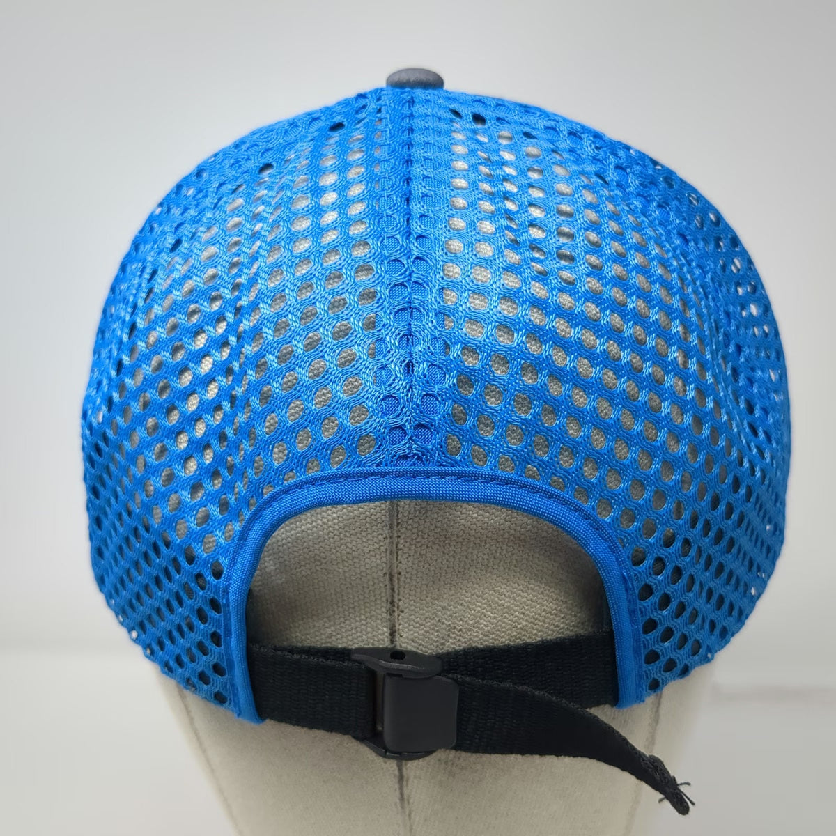 Richardson Baseball Cap Gray Blue One Size Mesh Back Performance Mission43 Hat