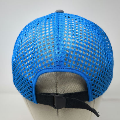 Richardson Baseball Cap Gray Blue One Size Mesh Back Performance Mission43 Hat