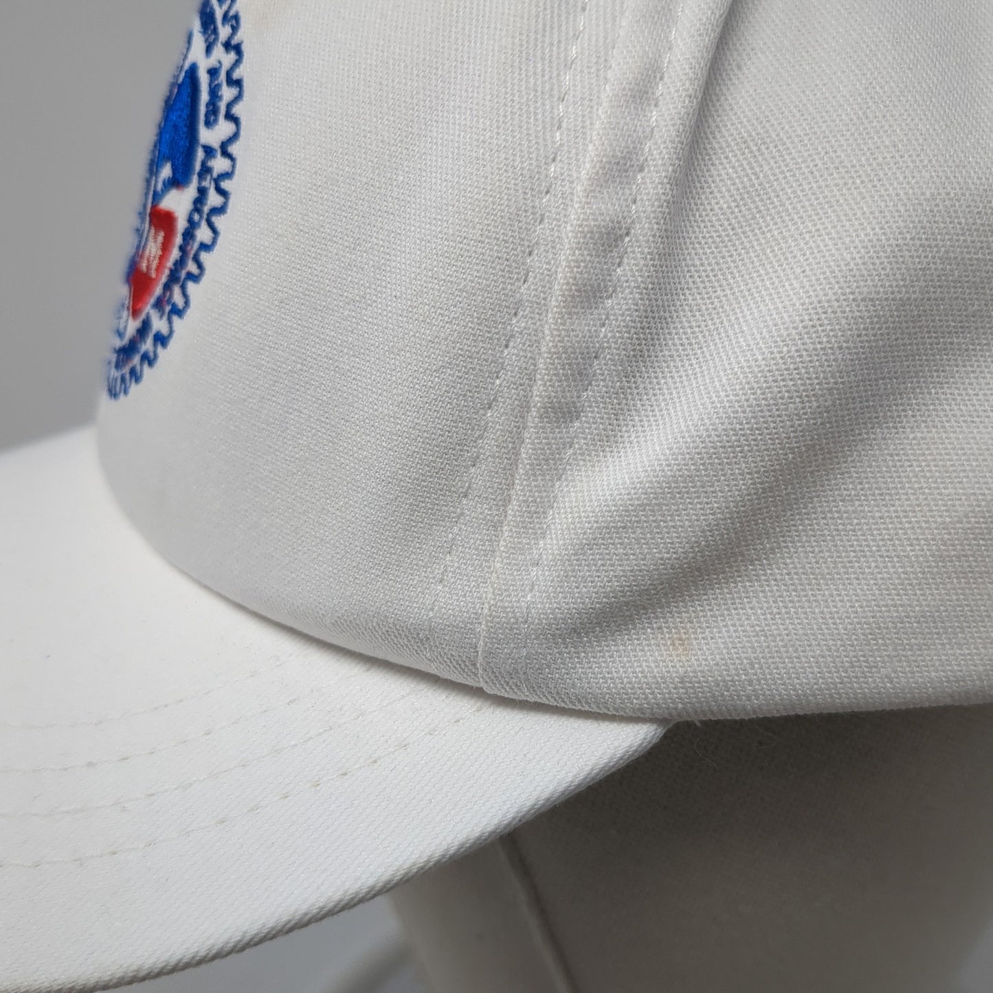 International Association of Machinists & Aerospace Snapback Hat White One Size
