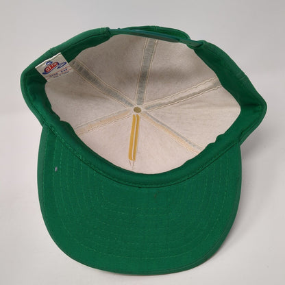 NACA Ontario Oregon Snapback Hat Green One Size Adjustable 6 Panel Otto
