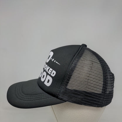 40 Never Looked So Good Snapback Trucker Hat Black One Size Adjustable