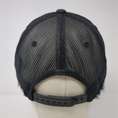 Highway 21 Snapback Trucker Hat Black One Size Mesh Back Adjustable