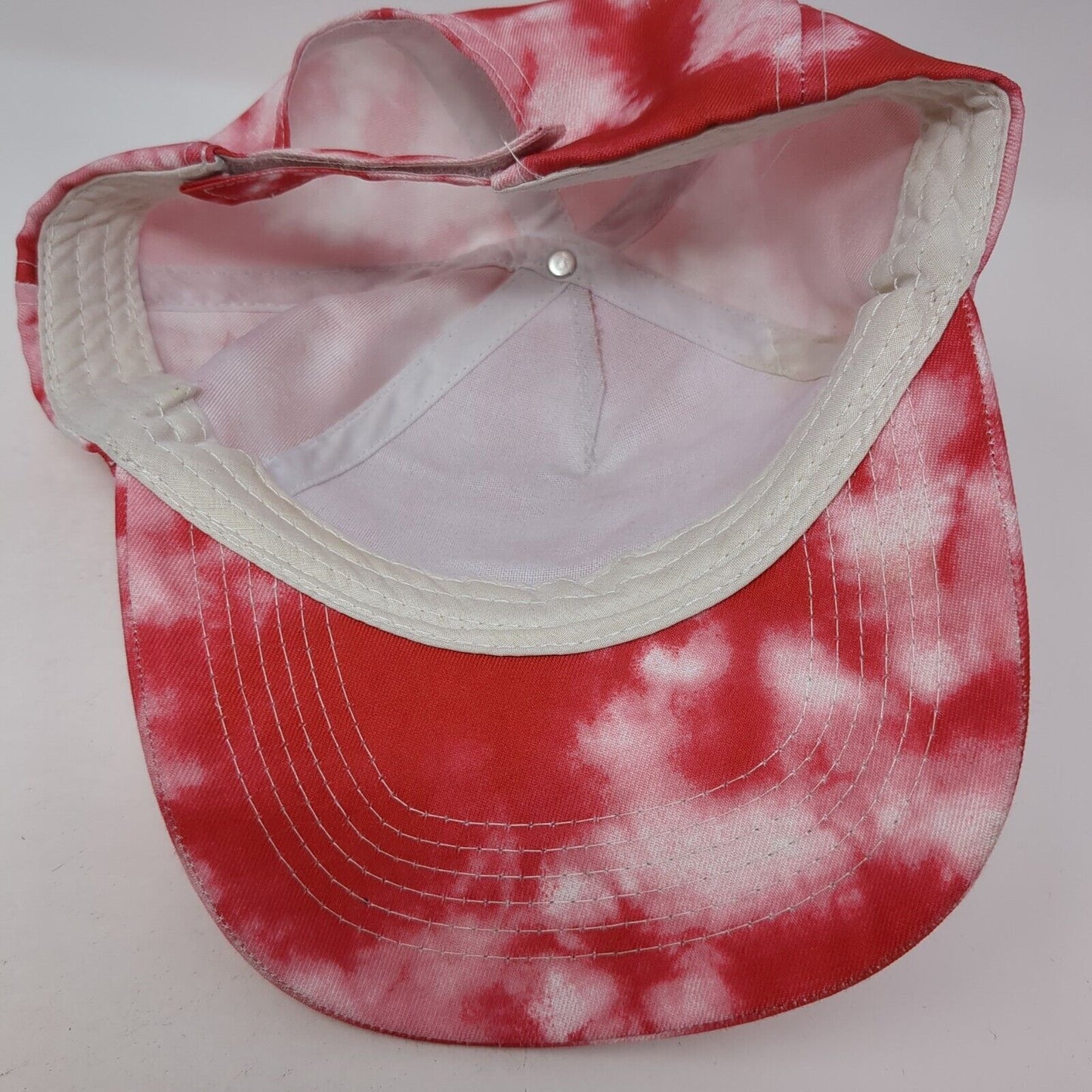 Unbranded Strapback Hat Multi One Size Tie Dye Adjustable Blank Outdoor