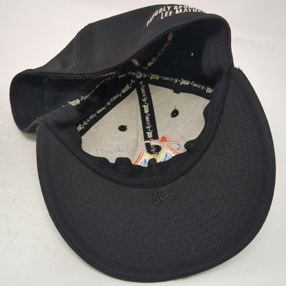 OC Sports Miami Marlins MLB Hat Black Baseball Cap L Stretch Fit Team Logo Fish