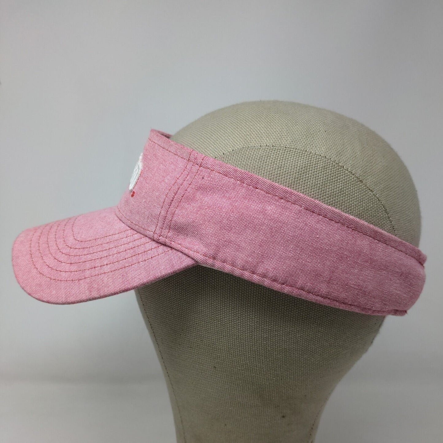 Legacy Women's Slideback Hat Pink Adjustable Embroidered Harvard Logo