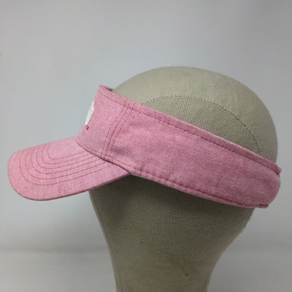 Legacy Women's Slideback Hat Pink Adjustable Embroidered Harvard Logo