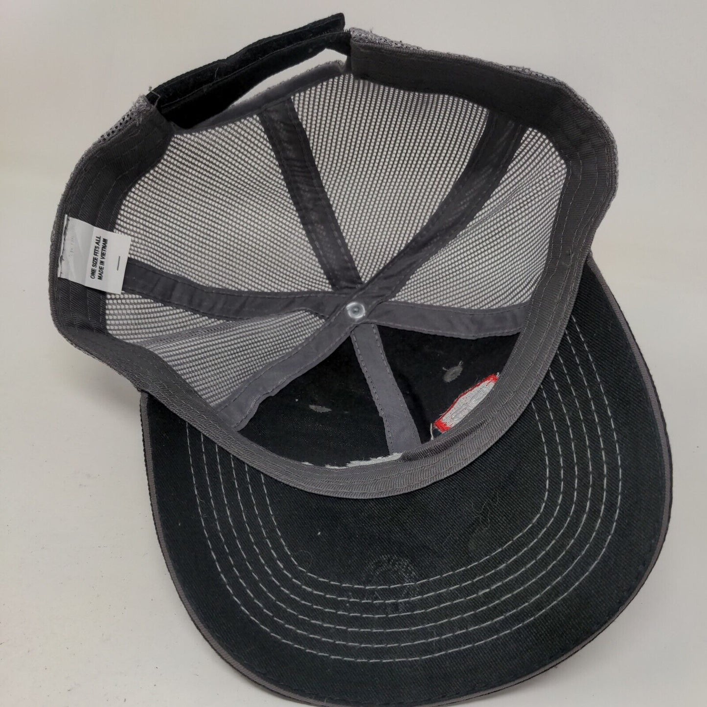 ProBilling & Funding Service Strapback Mesh Back Trucker Hat Black OSFA