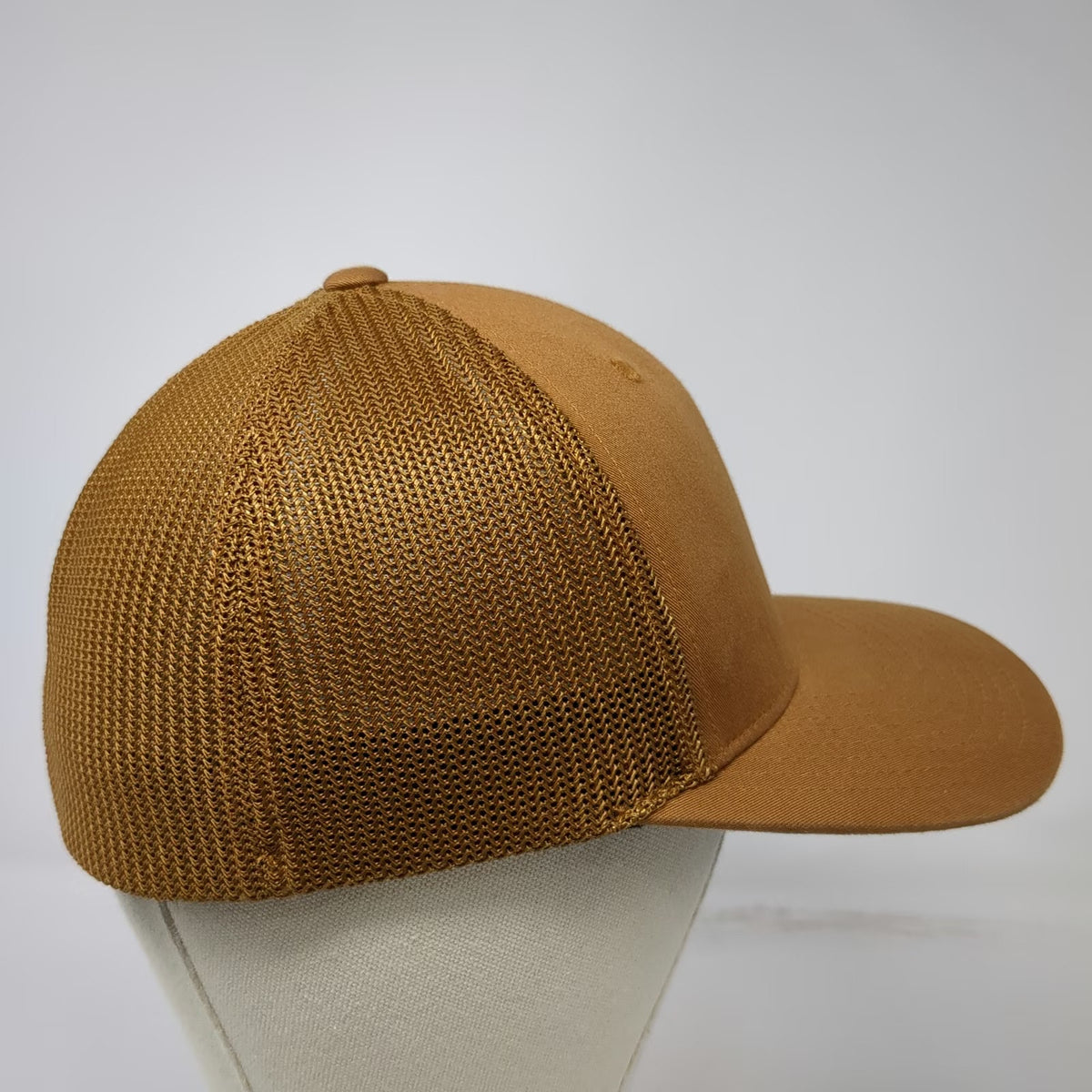 Yupoong Baseball Cap Brown One Size Mesh Flexfit Arizona BPR Companies Hat