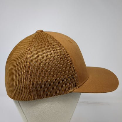 Yupoong Baseball Cap Brown One Size Mesh Flexfit Arizona BPR Companies Hat