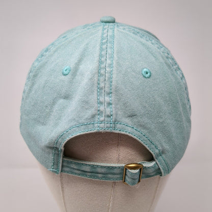 Good Times & Tan Lines Slideback Hat Bluish-Green One Size Embroidered
