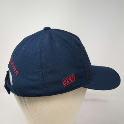 FC Barcelona Soccer-International 5 Panel Blue One Size Hat Perforated Crest
