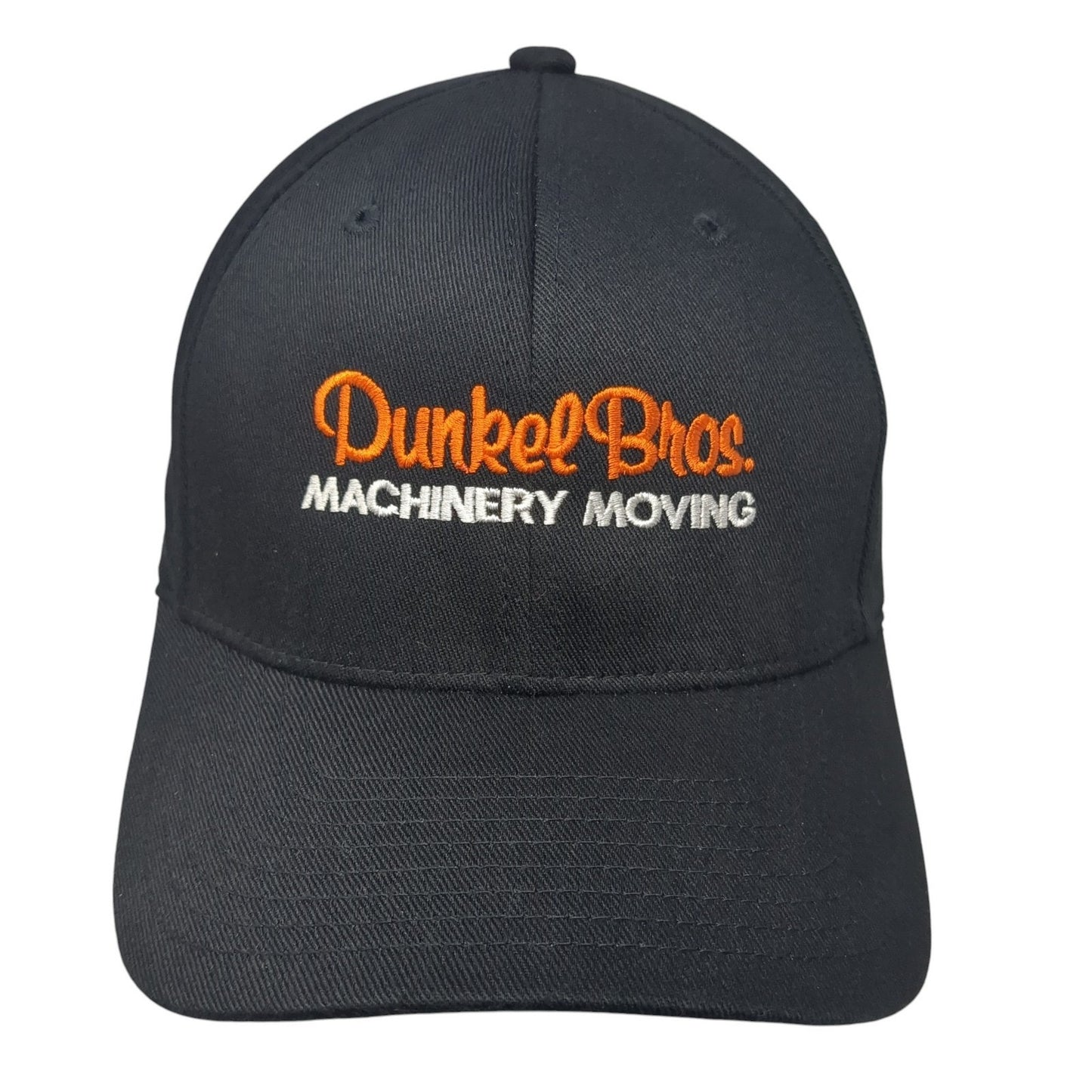 Dunkel Bros. Machinery Moving Fitted Hat Black XL Flexfit Yupoong