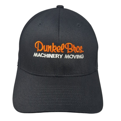 Dunkel Bros. Machinery Moving Fitted Hat Black XL Flexfit Yupoong