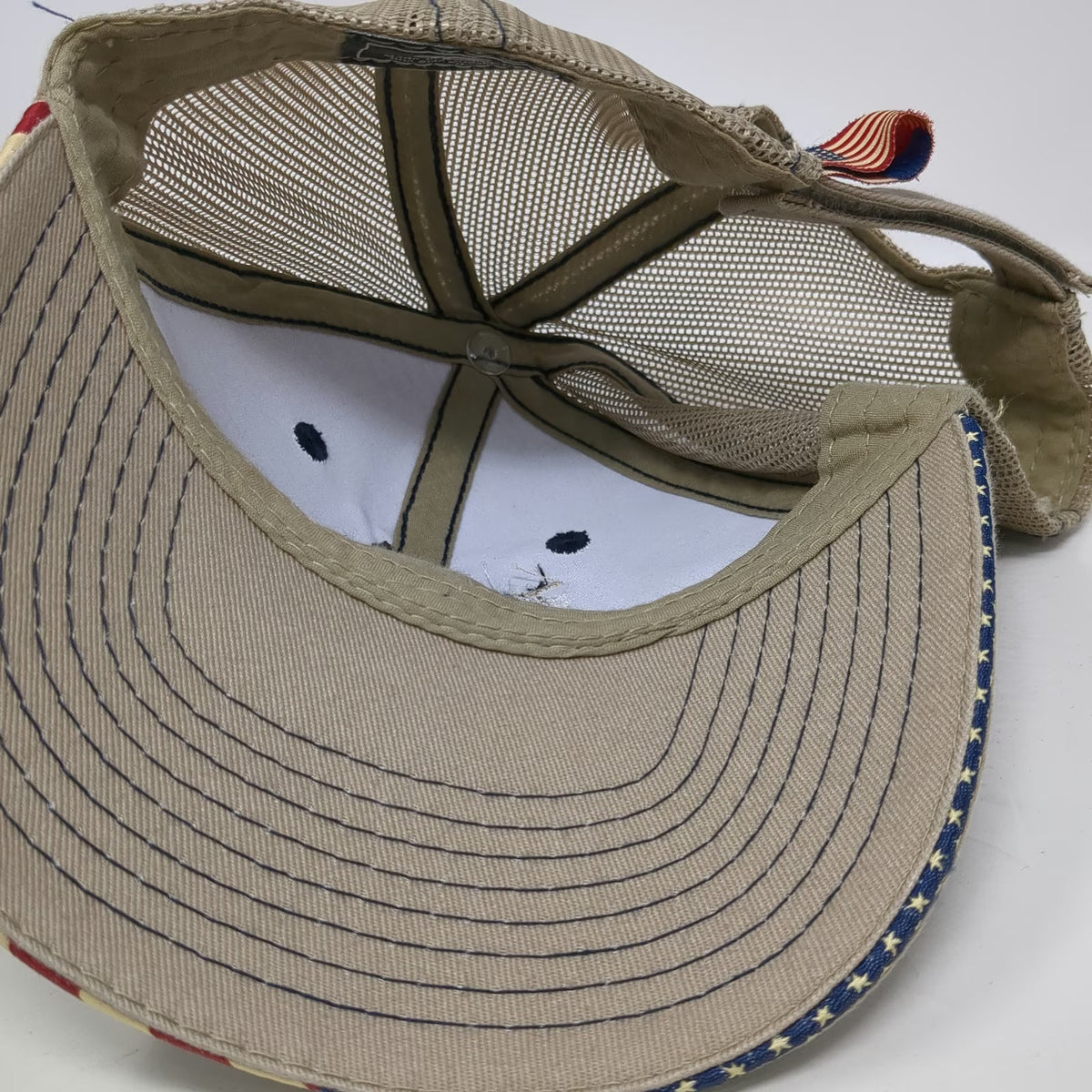 Outdoor Cap Baseball Cap Beige One Size Warhawk Air Museum Mesh Strapback Hat