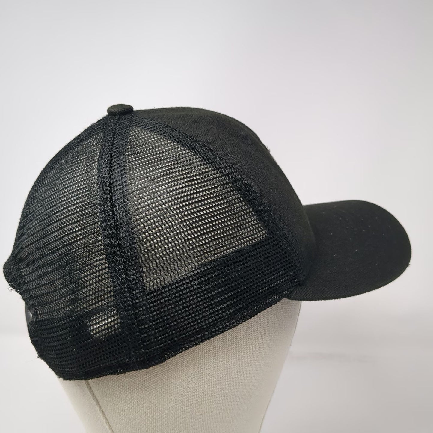 Detroit Tigers MLB New Era Trucker Hat Black One Size Snapback Mesh Embroidered
