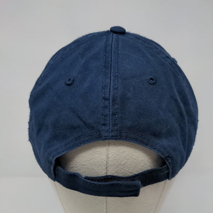 New York Est. 1664 Strapback Hat Blue OSFA Adjustable Embroidered Torkia Apparel