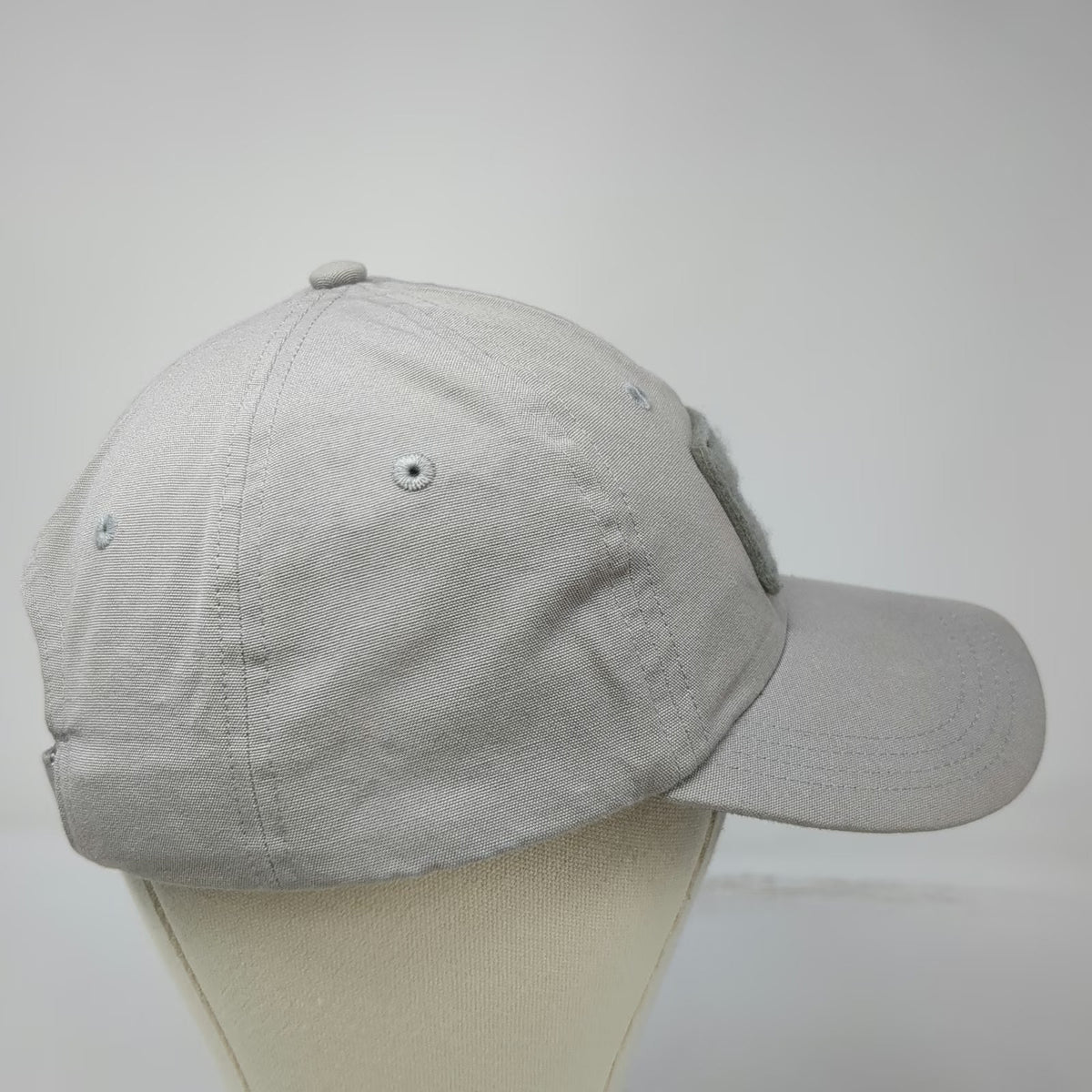 Patagonia Baseball Cap Gray One Size Trout Patch Hat Slideback Adjustable Canvas