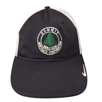 Summit Mortgage Corporation Fitted Trucker Hat Black L/XL Nike Golf