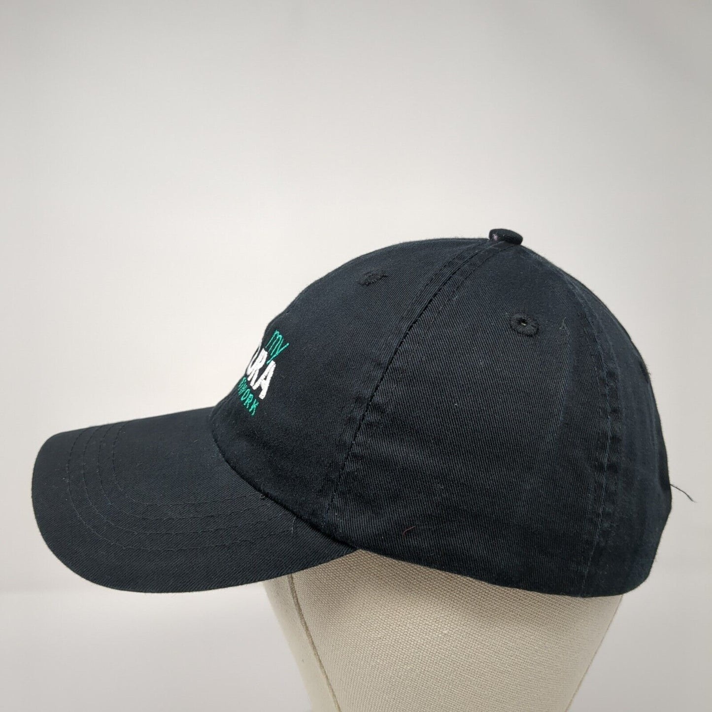 My Cultura Podcast Network Strapback Hat Black OS Adjustable Port & Company