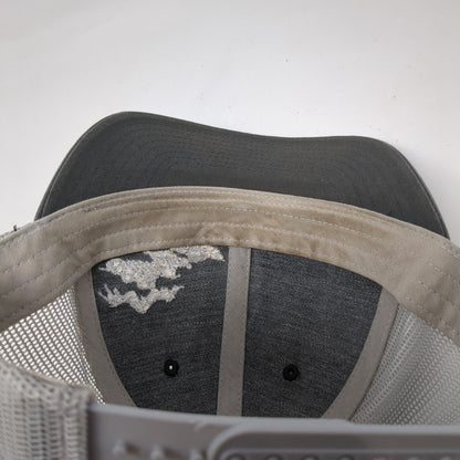 The Sweet Lillies Snapback Trucker Hat Gray One Size Adjustable Mesh Back