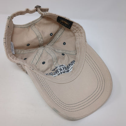 Johnny Morris' Wonders of Wildlife Slideback Hat Tan One Size 6 Panel