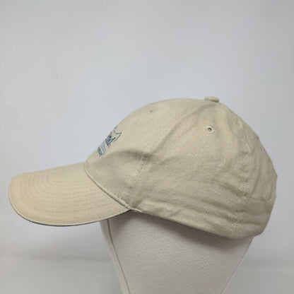 Boy Scouts Trail's End Popcorn Men's Slideback Hat Tan Size OSFA Embroidered