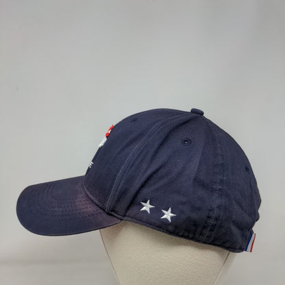 France FFF Slideback Hat Blue Size 58 Adjustable Embroidered 6 Panel Weeplay