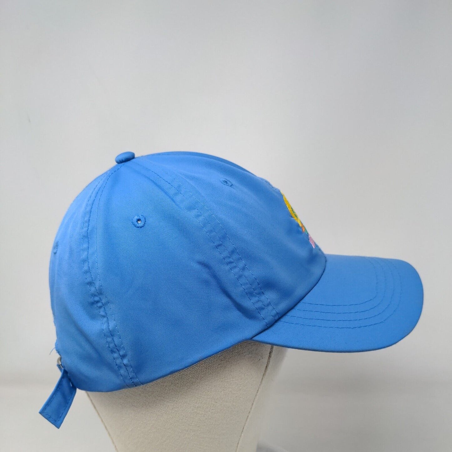 Hawaii Slideback Hat Blue One Size Embroidered Adjustable Culture Fly