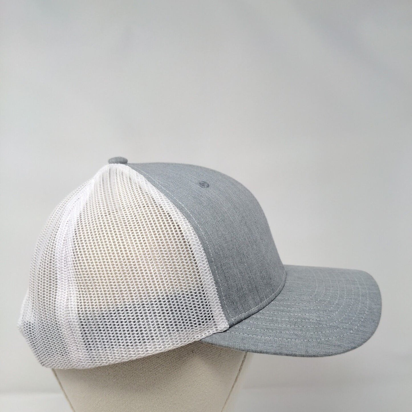 Wolverine Rocks & Rubber Snapback Trucker Hat Gray OS Mesh Back Richardson