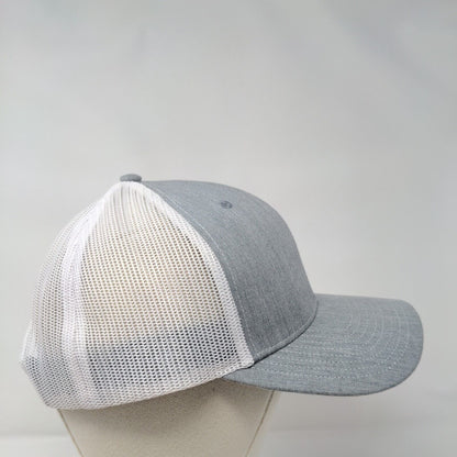 Wolverine Rocks & Rubber Snapback Trucker Hat Gray OS Mesh Back Richardson