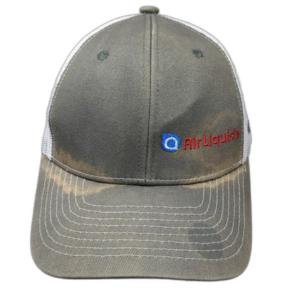 Direct Caps Trucker Hat Gray One Size Mesh Snapback Air Liquide Geismar LMA Logo